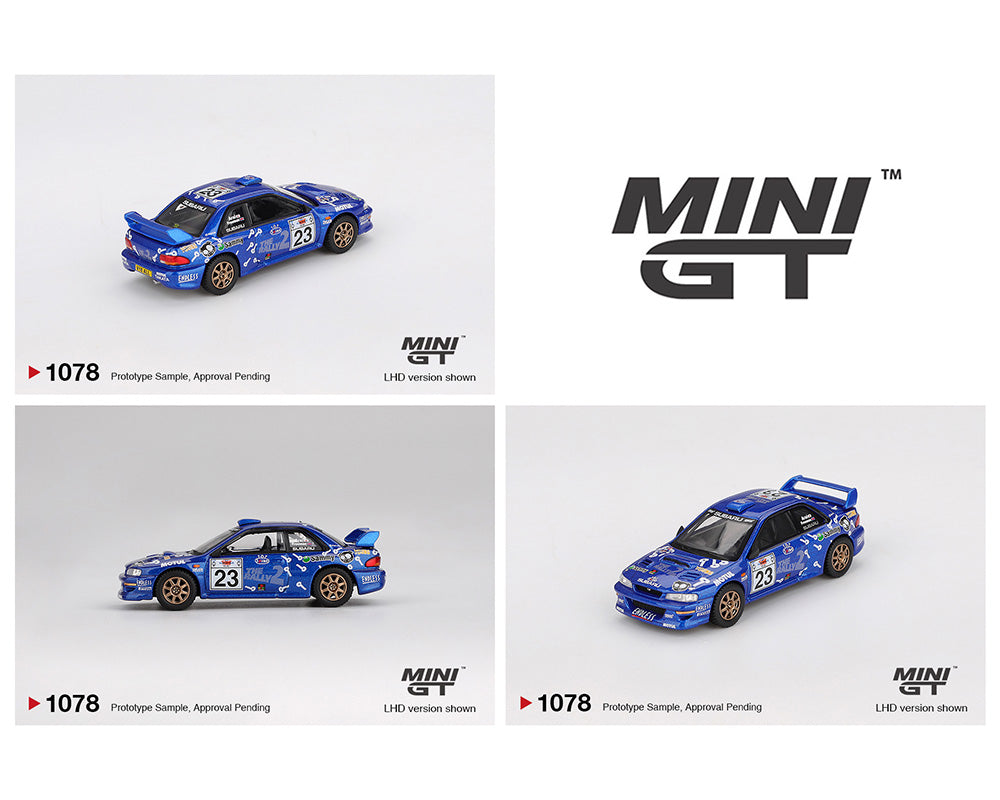 RallyCar Collection 28台 ミニGT 他 Mini GT Subaru Impreza WRC99 #23 2000 Acropolis Rally #1078
