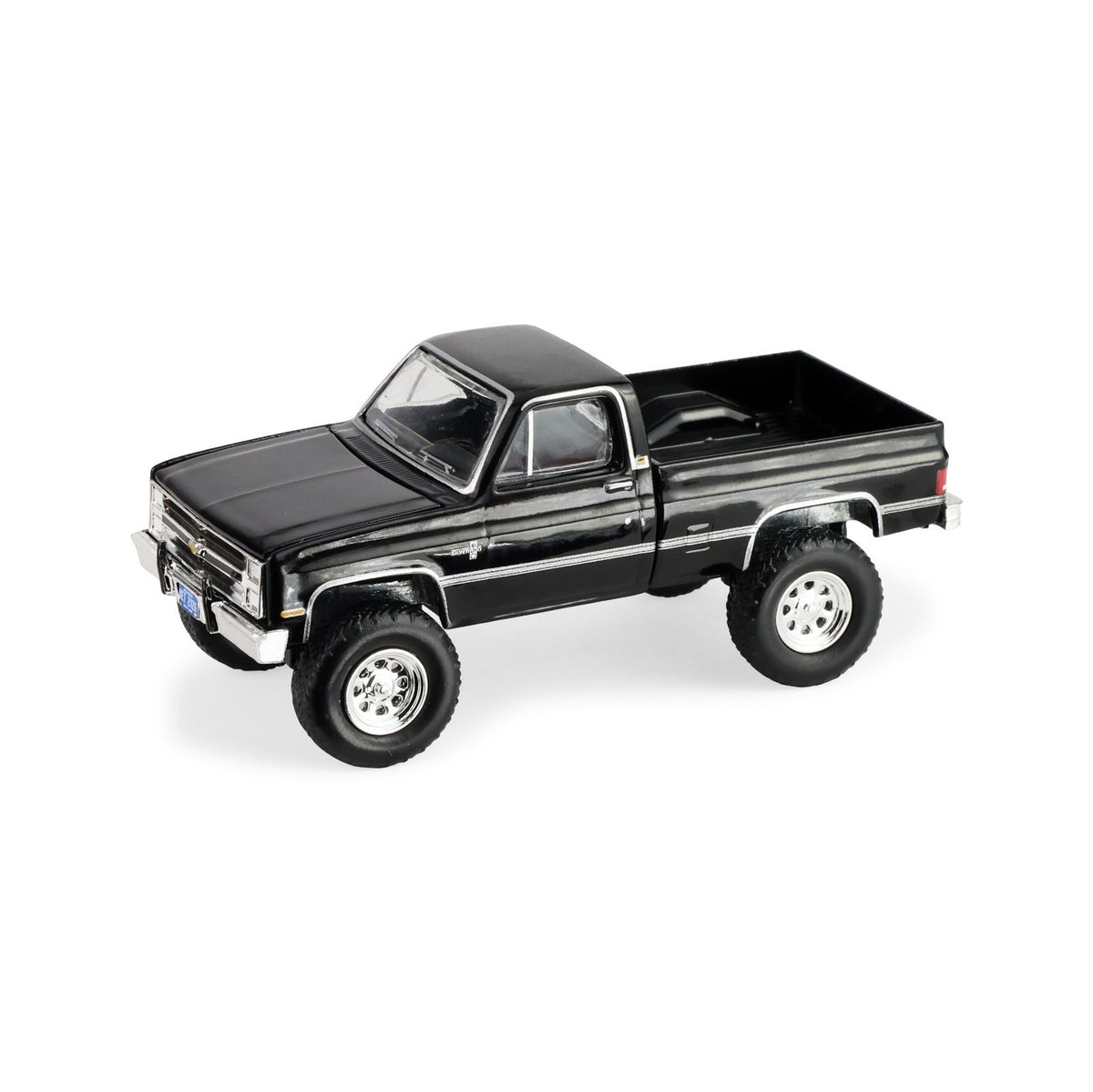 1981 Chevrolet K10 Diecast - Greenlight CTC Exclusive Black