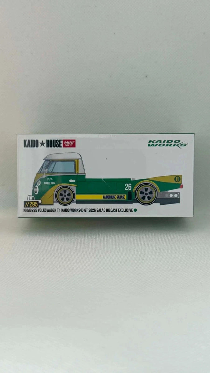 MINI GT Kaido House 295 VW T1 Salao Exclusive Diecast Model Car