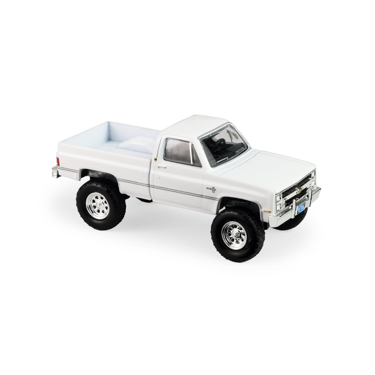 1981 Chevrolet K10 Diecast - Greenlight CTC Exclusive White