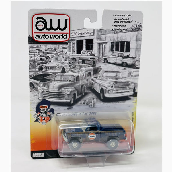 CTC Exclusive Autoworld Gulf 1978 Chevy K10 Pickup 4x4