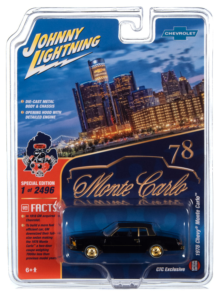 Johnny Lightning CTC Exclusive 1978 Chevy Monte Carlo Diecast