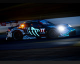 Mini GT 1436 Porsche 911 GT3 R (992) #77 AO Racing “Skeleton Rexy” 2026 IMSA Petit Le Mans – (Glow in the Dark) Diecast Model Car