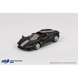 BBR Models 1/64 Ferrari Daytona SP3 Matte Black Diecast Model Car