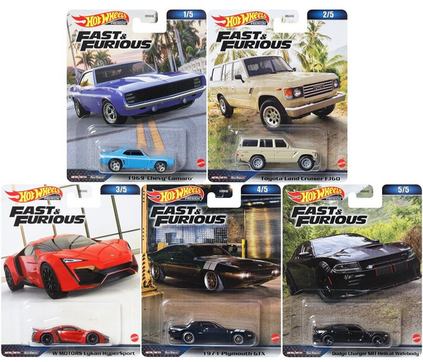 Hot Wheels Fast and Furious Sealed B case HNW46-956B