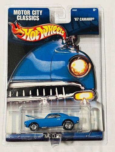 Hot Wheels Motor City Classics '67 Camaro Diecast Model Car ...