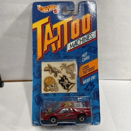 Hot Wheels Tattoo Machines Road Pirate (Soft Corners) Diecast Model Ca ...