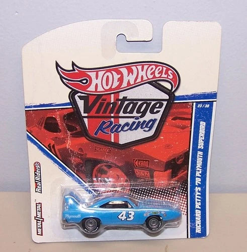 ホットウィール ヴィンテージレーシング スーパーバード リチャード・ペティ 極上 Hot Wheels Racing Richard Petty's '70 Plymouth Superbird | NASCAR
