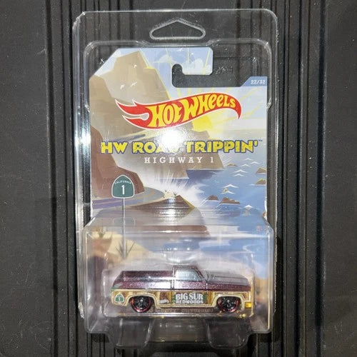 Hot Wheels HW Road Trippin Highway 1 '83 Chevy Silverado Diecast