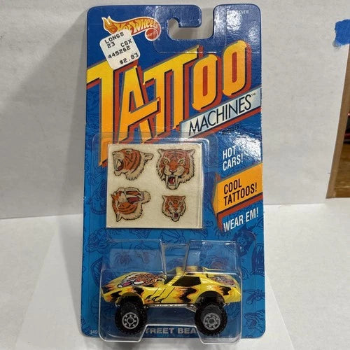Hot Wheels Tattoo Machines Street Beast (Soft Corners) Diecast Model C ...
