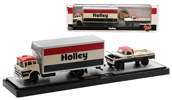 M2 Machines 1:64 - 1966 Ford C-950 Truck & 1972 Ford F-250 4x4 (Holley)