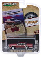 Greenlight 1:64 Vintage Ad Cars Series 2 - 1986 Chevrolet Caprice Brougham “The Uncompromised American Classic”