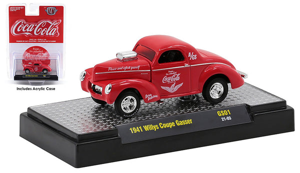 M2 MACHINES 1941 WILLYS COUPE GASSER COCA COLA
