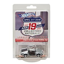 Hot Wheels 2019 Collectors Convention Nationals Dinner 1981 Delorean DMC-12