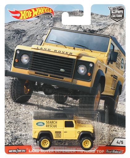 Hot Wheels Car Culture Land Rover Defender 110 Hard Top