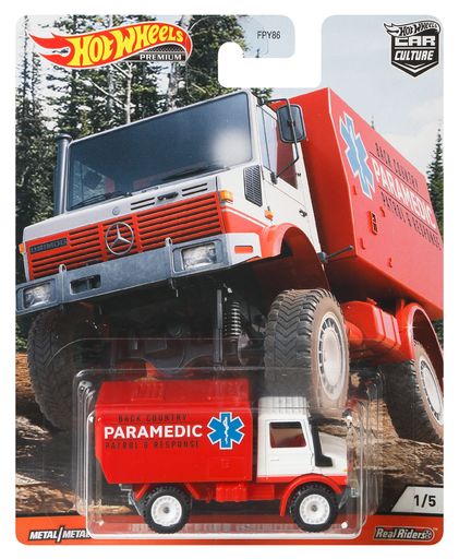 Hot Wheels Car Culture '88 Mercedes Unimog U1300