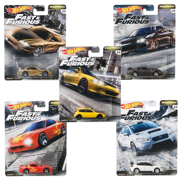 Hot Wheels Fast and Furious case GBW75-956F
