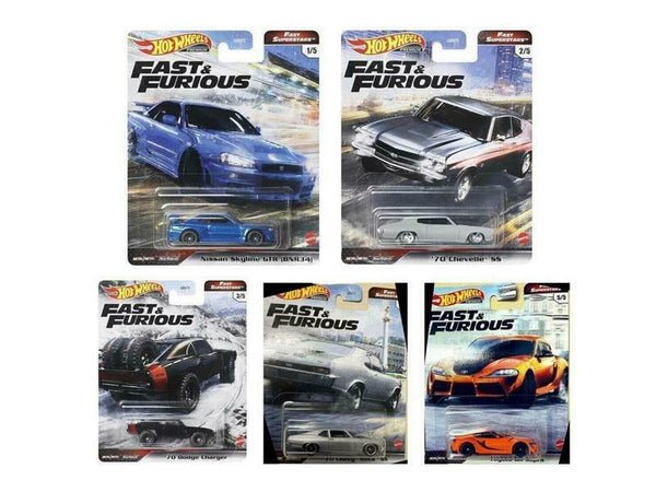 Hot Wheels Fast and Furious Fast Superstars GBW75-957M