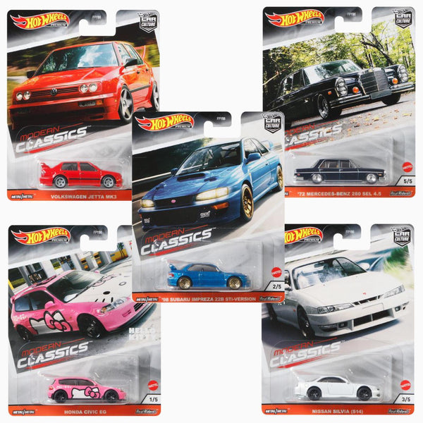 Hot Wheels FPY86-956S Car Culture Modern Classic Set