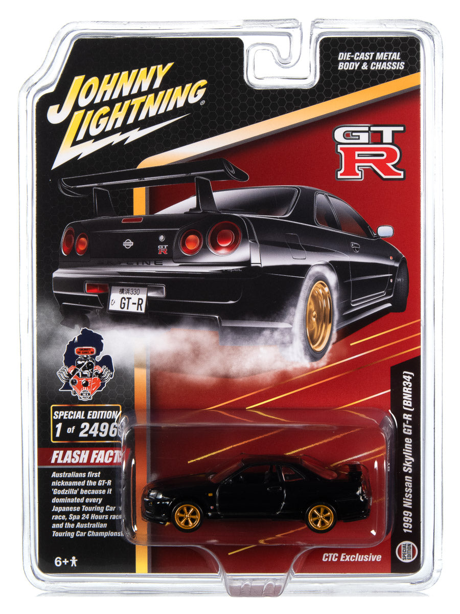 CTC Exclusive Johnny Lighning 1999 Nissan Skyline GT-R (R34
