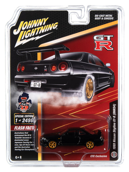 CTC Exclusive Johnny Lighning 1999 Nissan Skyline GT-R (R34)