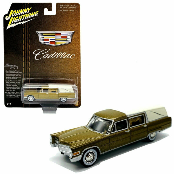2020 JOHNNY LIGHTNING 1966 CADILLAC HEARSE HOBBY EXCLUSIVE SPECIAL EDITION 1/64 SCALE