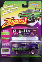 JOHNNY LIGHTNING PURPLE 1981 CHEVY SILVERADO 10 FLEETSIDE ZINGER