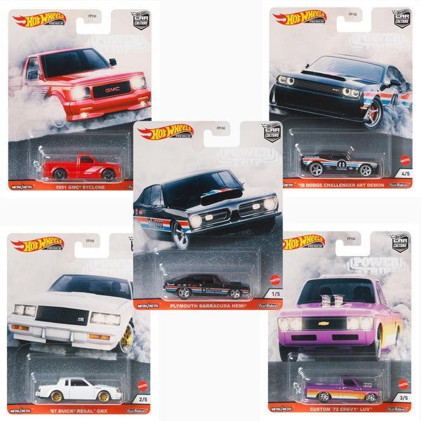 Hot Wheels FPY86-956T Car Culture Power Trip case