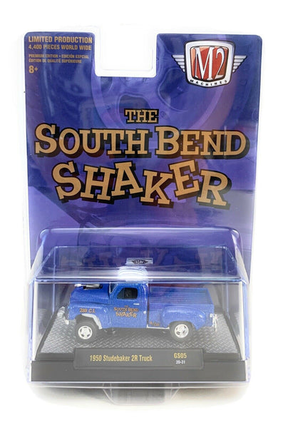 M2 MACHINES 1950 STUDEBAKER 2R GASSER TRUCK SOUTH BEND SHAKER 1/64 SCALE