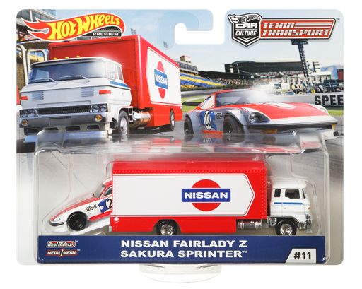 Hot Wheels Team Transport Nissan Fairlady Z Sakura Sprinter