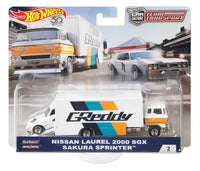 Hot Wheels Nissan Laurel 2000 SGX Sakura Sprinter GREDDY Team Transporter